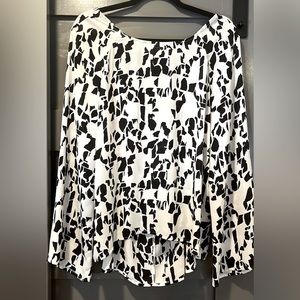 Leith open back blouse- size medium